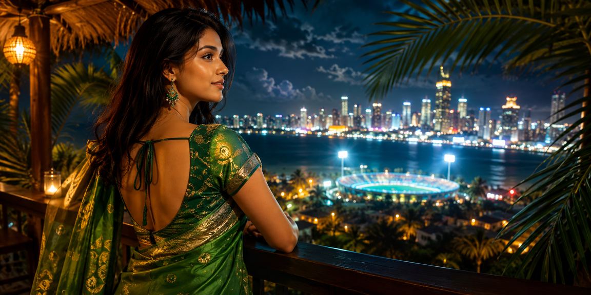 রংপুরে রঙিন সাড়ীতে ক্রিকেট দর্শক